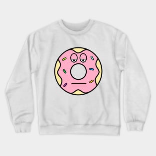 The Unamused Donut Crewneck Sweatshirt